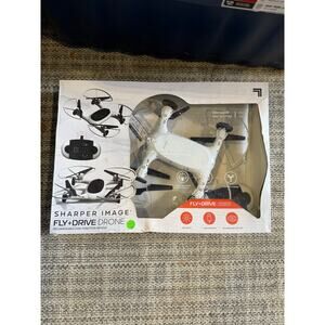 Sharper Image Fly and Drive 7” Drone